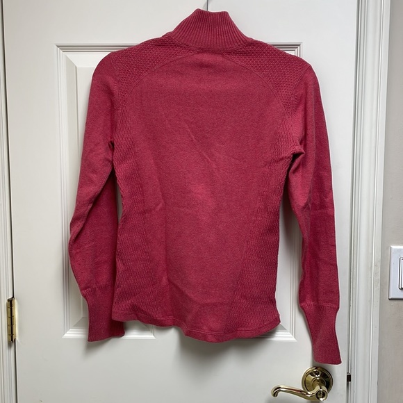 Eddie Bauer 1/2 Zip Knitted Pullover Long Sleeve Sweater - Picture 2 of 12